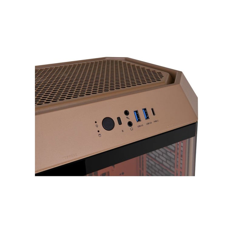 Boîtier PC Thermaltake The Tower 300 Micro-ATX Mini-ITX 2 x 140 mm Verre trempé Gravel Sand - Neuf