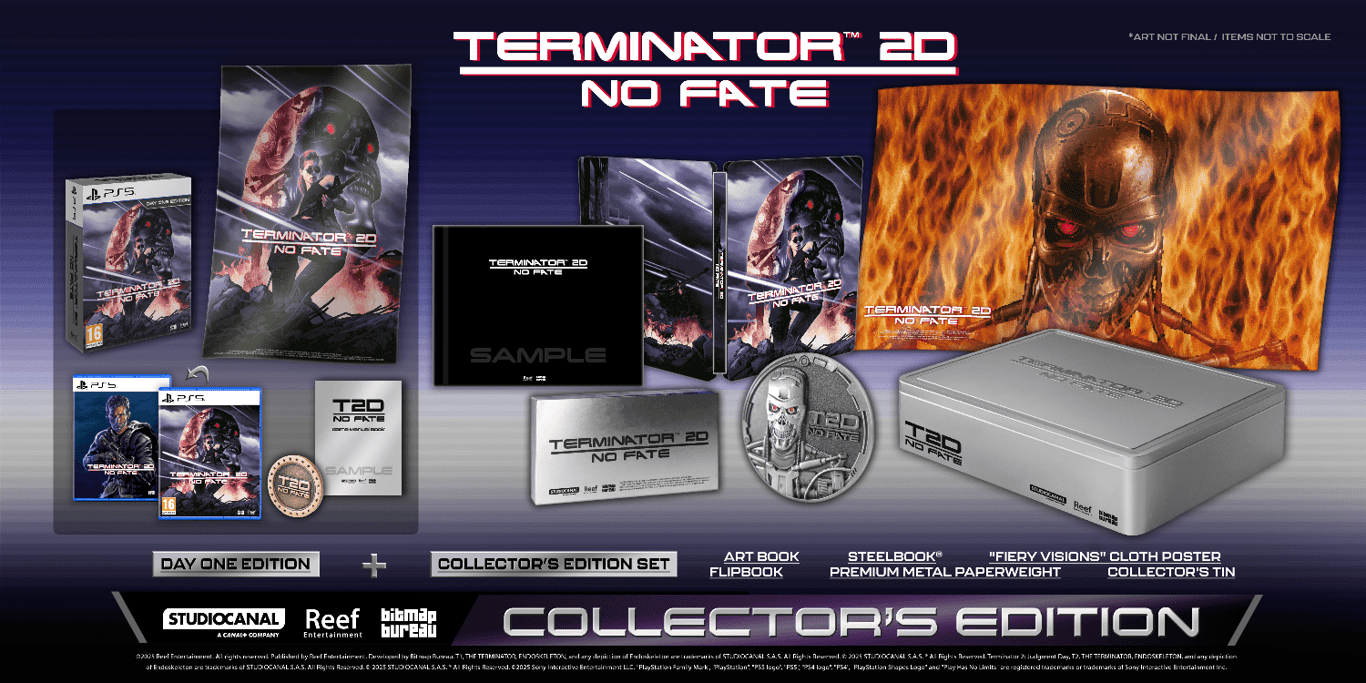 Terminator 2D No Fate Collector PS5 - Neuf