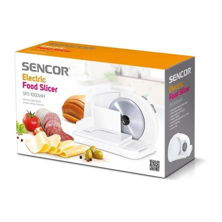 Trancheuse électrique Sencor SFS 1000WH - vue 3