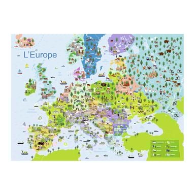 Puzzle Europa 150 piezas - Diviértete aprendiendo