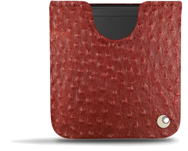 Pochette cuir Samsung Galaxy Z Flip - PochetteRouge