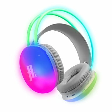 SBS Light Pop Casque Avec fil &sans fil Arceau Appels/Musique USB Type-C Blanc