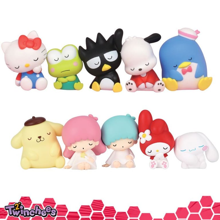 Figurine Tomy Twinchees Hello Kitty and Friends Lil' Sleepers W3 Modèle aléatoire - vue 2