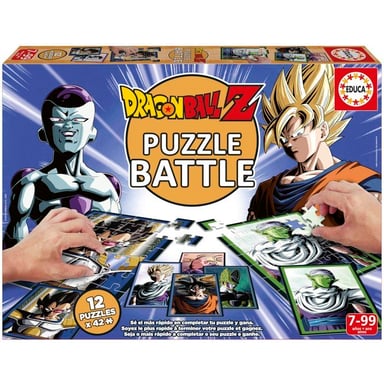 Educa Puzzle - Battle Dragon Ball Z - 12 puzzles - vue 1