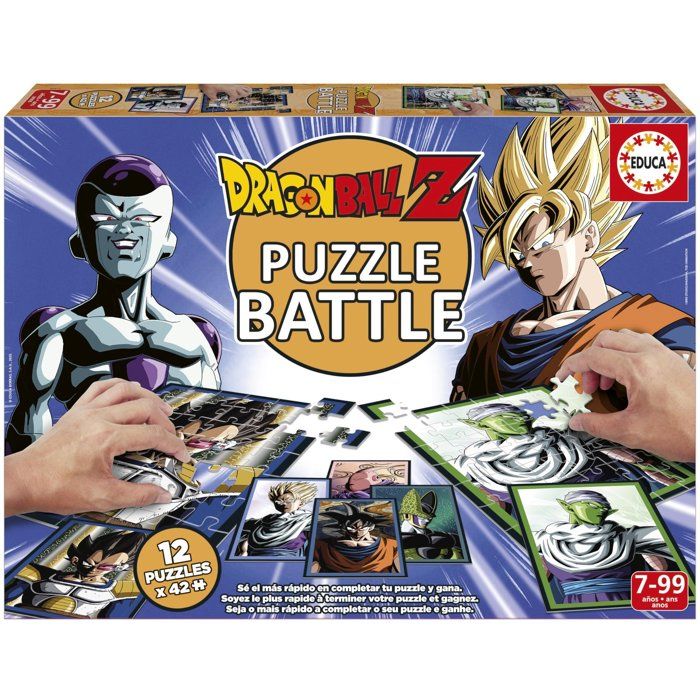 Puzzle EDUCA Battle Dragon Ball Z 12 puzzles - vue 7