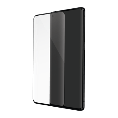 Protezione dello schermo in vetro temperato da bordo a bordo per OPPO Find X2 Neo, nero