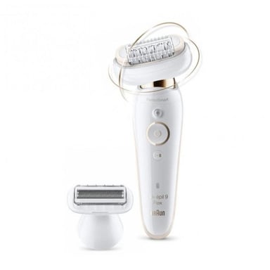 Braun Silk-épil 9 81688635 épilateur 40 pince(s) Blanc, Or