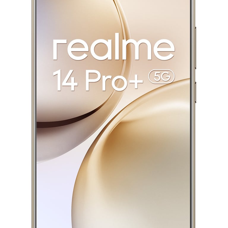 Realme 14 Pro+ (5G) 512 Go, Blanc - Neuf