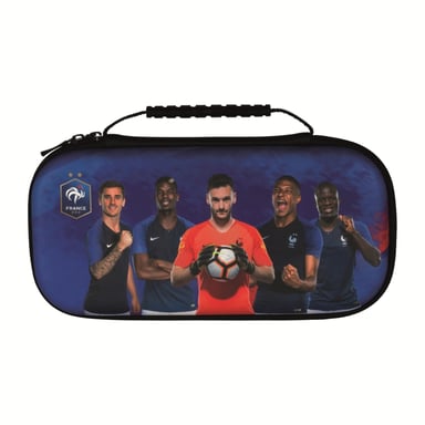 Estuche - KONIX - Azul - Switch y Switch Lite - Bajo Licencia Oficial FFF