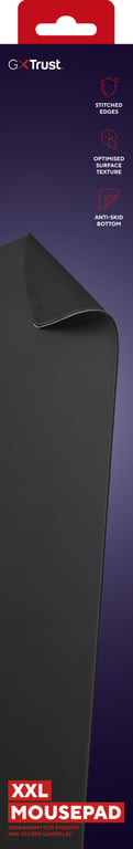 Trust GXT 759 Tapis de souris de jeu Noir - Neuf