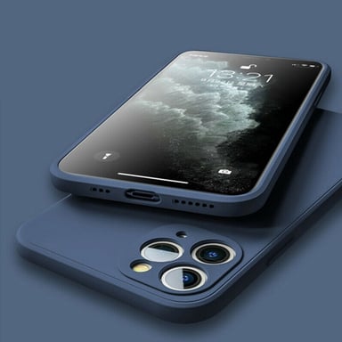 Coque Silicone Mat pour ''IPHONE 13 Mini'' Elegante Ultra Fine Protege Cameras