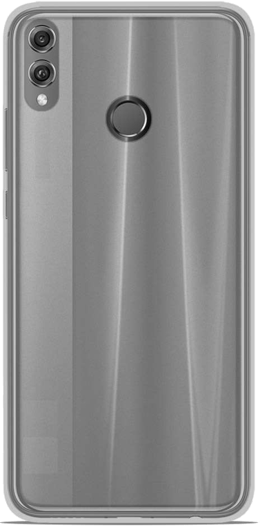Coque silicone unie compatible Transparent Huawei Honor 8X