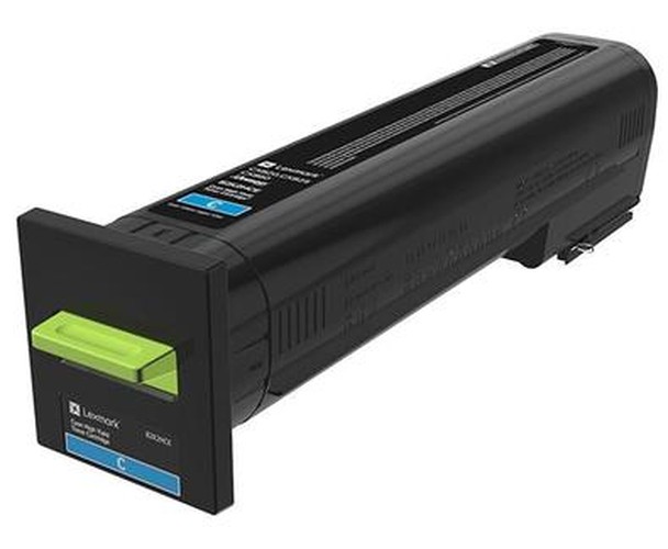 Lexmark Ultra High Yield cyan originale cartouche de toner LCCP LRP Entreprise Lexmark pour Lexmark CX820de CX820dtfe CX825de CX825dte CX825dtfe CX860de CX860dte CX860dtfe - vue 2