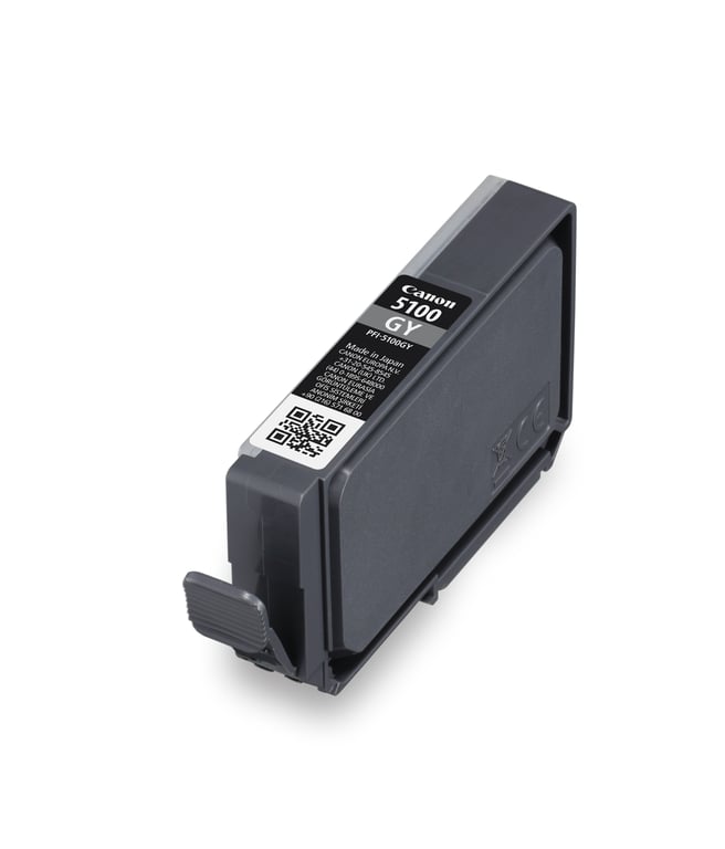 Canon PFI 5100 GY 14.4 ml original boîte de suspension réservoir d'encre pour imagePROGRAF PRO 310 - vue 5