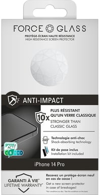 Force Glass FGIP14PIMPACT protector de pantalla o trasero para teléfono móvil 1 pieza(s)