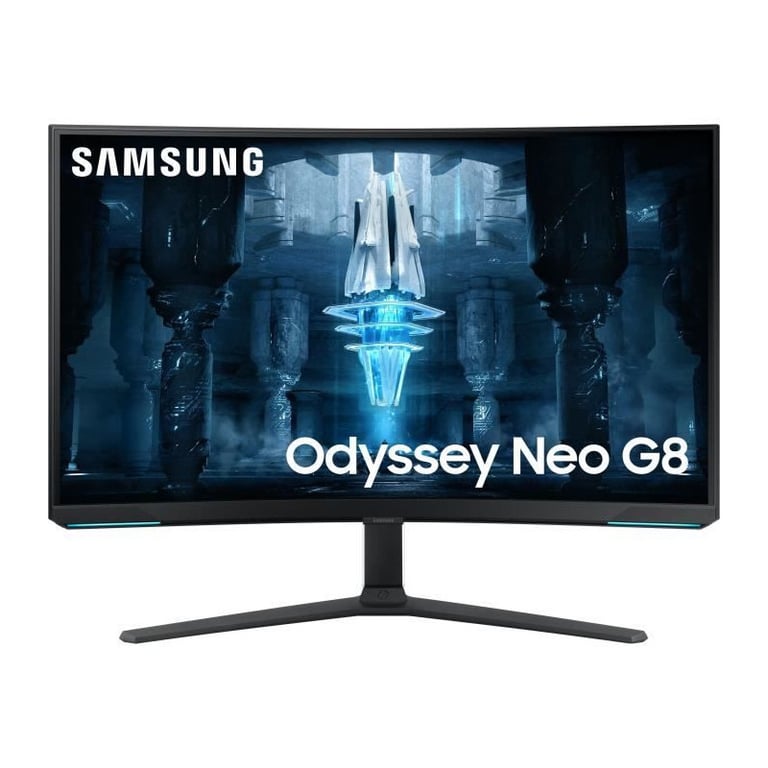 32'' Samsung Gaming Negro ODYSSEY NEO G8 3840x2160 VA Incurved 1000R 350 cd/m² 1ms 240Hz 2xHDMI 1xDP Soporte ajustable inclinación pivotante