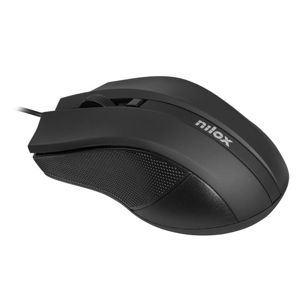 Nilox OTTICO souris Bureau Ambidextre USB Type-A Optique 1600 DPI - Neuf