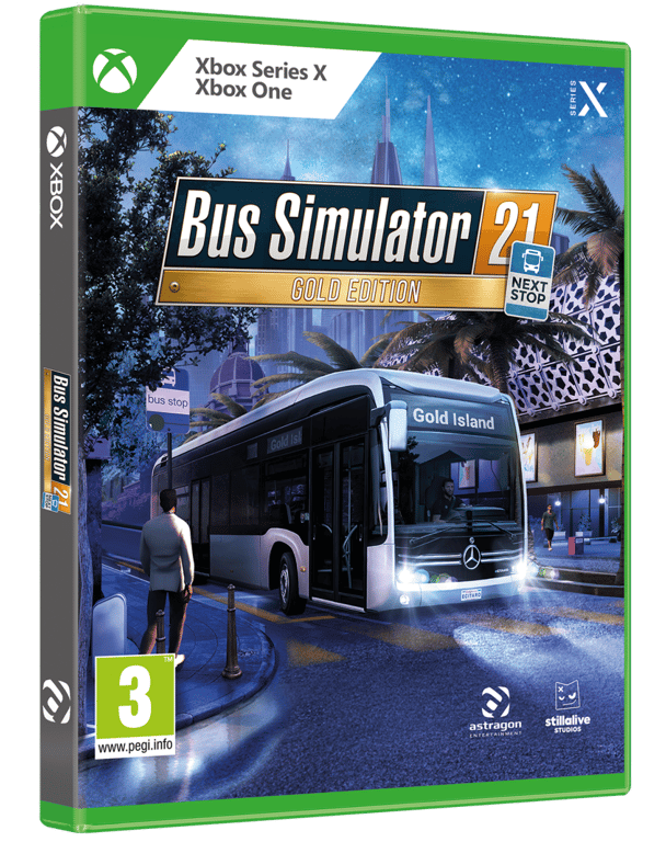 Gold / Stop XBOX Edition SERIES Next Bus Simulator X - Microsoft ONE XBOX