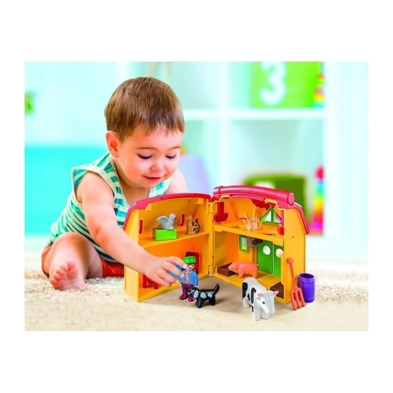 Ferme Transportable Animeaux Playmobil La Boite - vue 3
