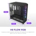 NZXT H9 Flow RGB+ Midi Tower Noir