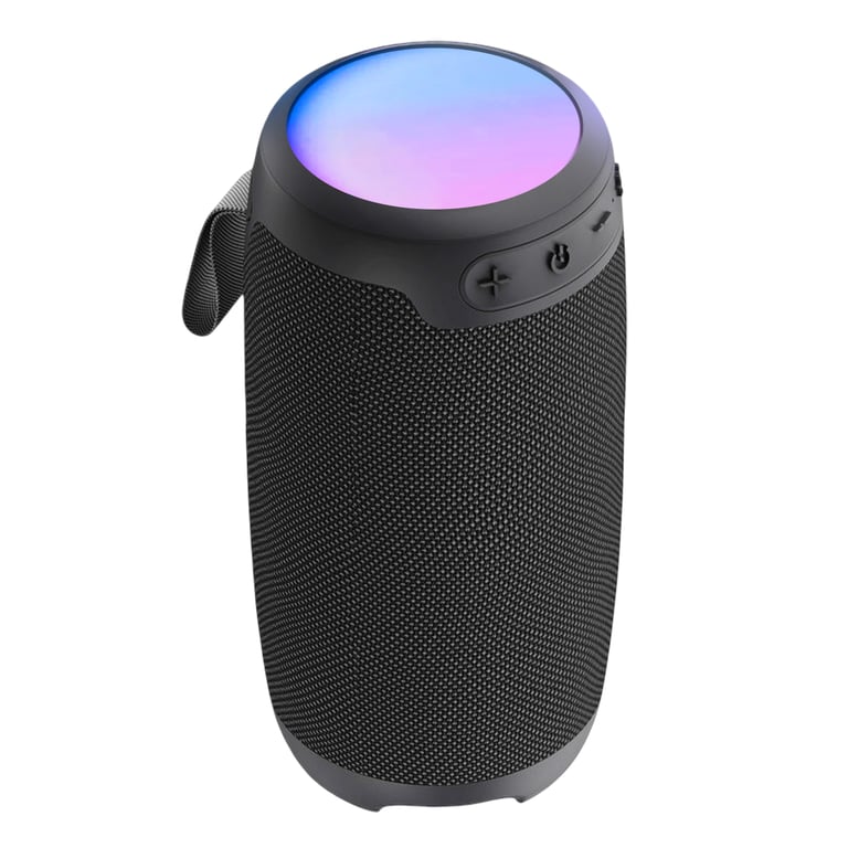 Enceinte Bluetooth Portable Autonomie 10h et LED Neuf