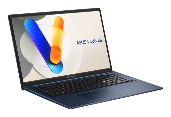ASUS Vivobook 17 X1704VA-AU762W Intel® U U300 Ordinateur portable 43,9 cm (17.3'') Full HD 8 Go DDR4-SDRAM 512 Go SSD Wi-Fi 6 (802.11ax) Windows 11 Home Bleu