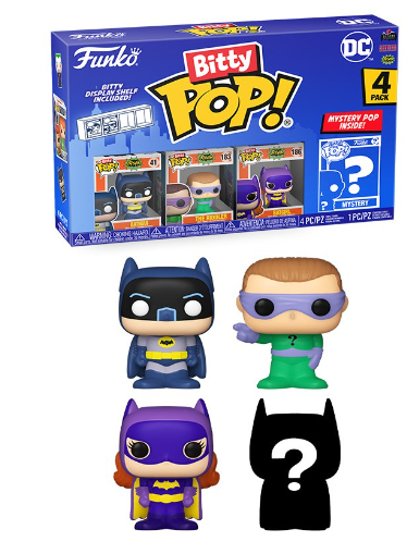 Funko DC Comics Bitty POP! Batman Pack 2 5 cm - vue 2