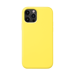 Carcasa de gel de silicona suave a prueba de golpes para Apple iPhone 12/12 Pro, amarillo limonada