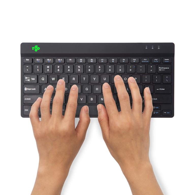 R Go Tools Clavier ergonomique R Go Compact Break clavier compact avec logiciel de pause QWERTY US Bluetooth Neuf - vue 5