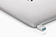 Goobay 56620 cambiador de género para cable USB C USB A Plata