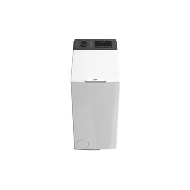 Lave-linge Top Beko TB6521BV ENERGYSPIN FR 6,5 kg 1200 tr/min vapeur 15 programmes blanc panneau noir