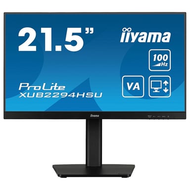 IIYAMA - ecran iiyama full hd 1902 x 1080 - temps de reponse 1ms - 16/9 - 100hz - hdmi/displayport Noir