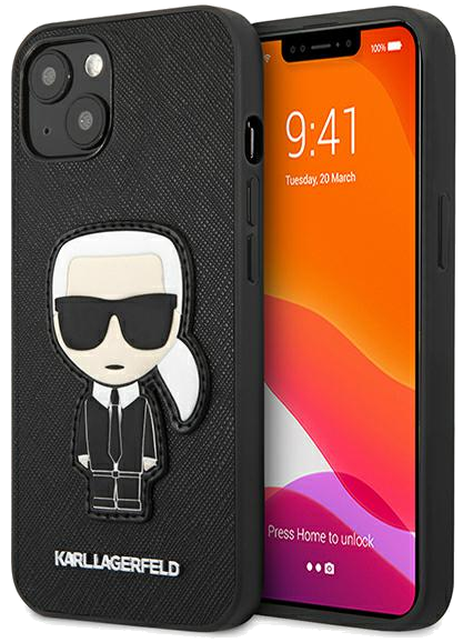 Étui Karl Lagerfeld pour iPhone 13 6.1 Noir