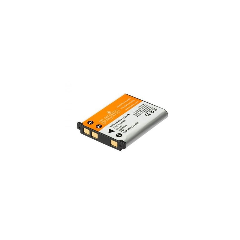 Batterie Photo JUPIO COL 0002 COMPATIBLE – 650 mAh Lithium-Ion - vue 3