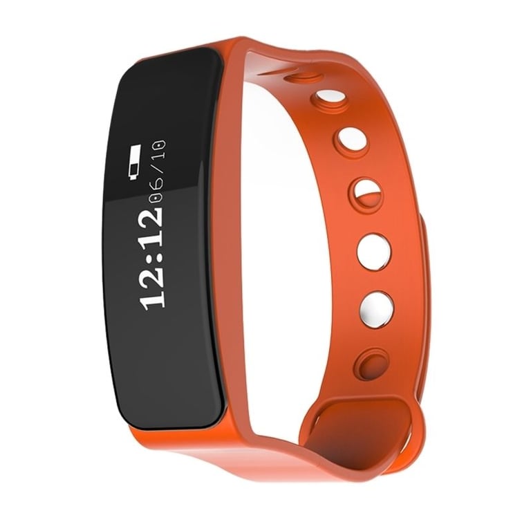 Bracelet Connecté Sport iOs Android Montre Écran OLED Ip66 Tracking Orange  YONIS - Yonis