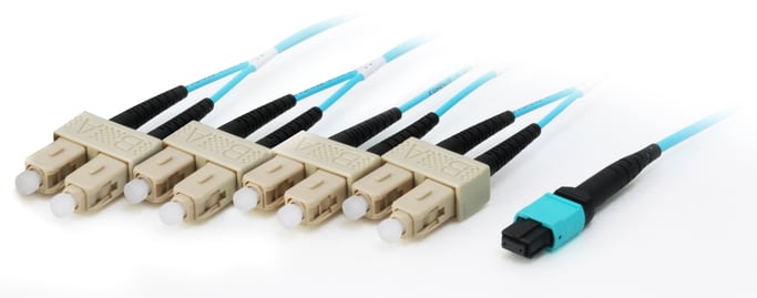Equip 25557807 cable InfiniBand y de fibra óptica 20 m MTP 4x SC Cian ...