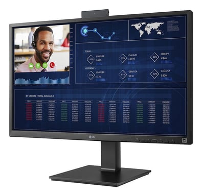 LG 27CQ650N-6N PC tout en un/station de travail Intel® Pentium® N6005 68,6 cm (27'') 1920 x 1080 pixels PC All-in-One 4 Go DDR4-SDRAM 16 Go eMMC Wi-Fi 6 (802.11ax) Noir