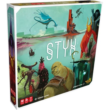 Jeu de plateau ASMODEE Styx - enchères et bluff, 2-6 joueurs, 45 min, dès 14 ans