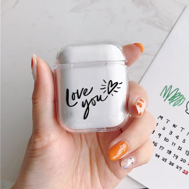 Coque Love You pour ''AirPods 1'' Boitier de Charge Housse Protection