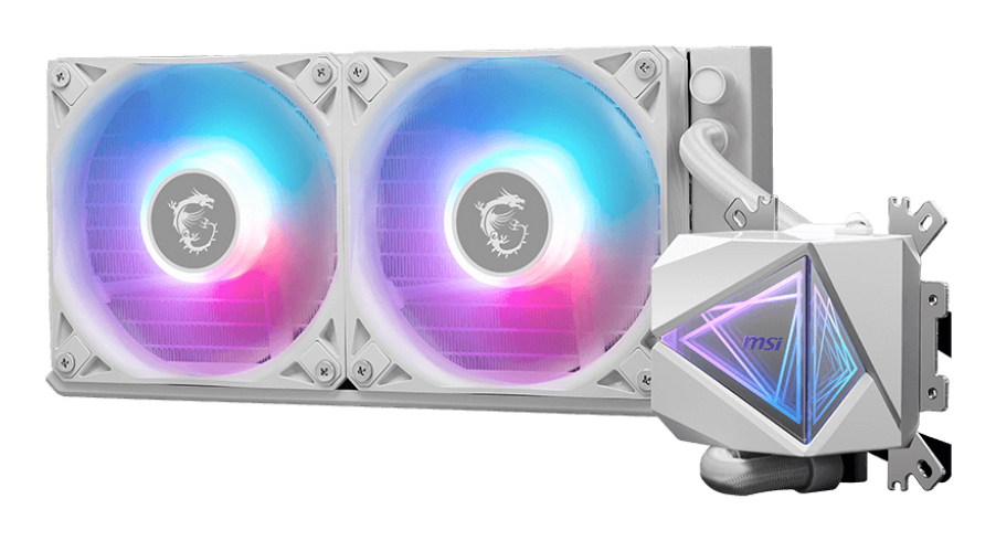 MSI MAG Coreliquid I240 Processeur Kit de refroidissement du liquide 12 cm Blanc 1 pièce(s) - Neuf