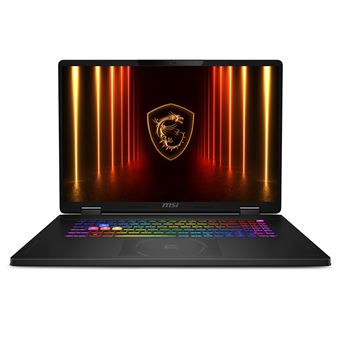 PC portable gamer MSI Crosshair 18 HX AI i9 32Go 1To RTX 5070 18 QHD+ 240Hz Anthracite - Neuf