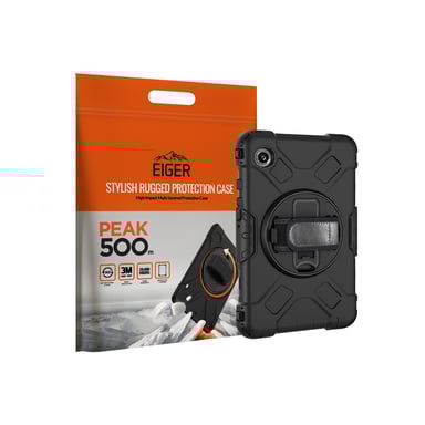 EIGER Peak Coque robuste avec béquille rotative à 360° pour GALAXY TAB A9