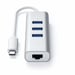 Satechi ST-TC2N1USB31AS Docking Station USB 3.2 Gen 1 (3.1 Gen 1) Type-C argento