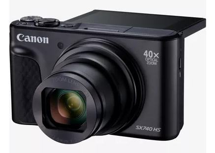 Fotocamera compatta Canon PowerShot SX740 HS Lite Edition Nero