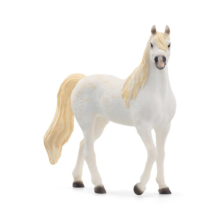 Figurine Jument Arabe Élégante Décoration Équestre Neuf