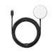 Native Union Snap Magnetic Wireless Charger Smartphone Negro, Blanco USB Cargador inalámbrico Carga rápida Interior