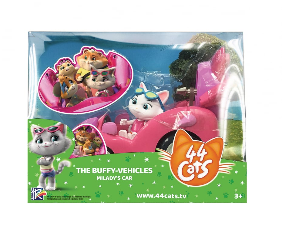 Smoby 44CATS VEHICULE + MILADY - Neuf