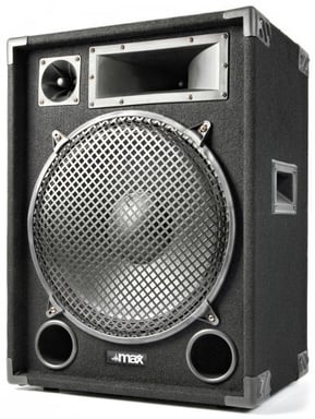 MAX Music MAX12 2-voies Noir Avec fil 700 W