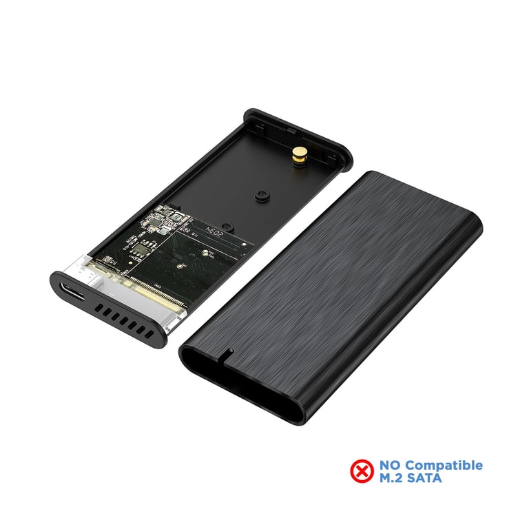 AISENS ASM2 008B Boîtier de disques de stockage Enceinte ssd .2 Neuf - vue 2