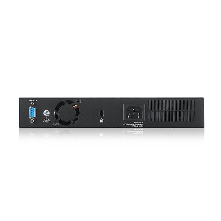 Zyxel GS2220 10HP Géré L2 Gigabit Ethernet 101001000 Connexion Ethernet supportant 'alimentation via ce port PoE Neuf - vue 3